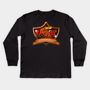 Ugk Underground Kingz Vintage Kids Long Sleeve T-Shirt